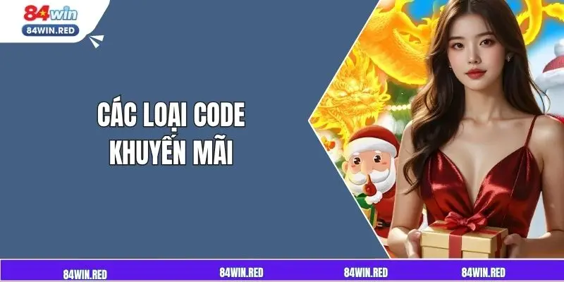 Các loại code khuyến mãi