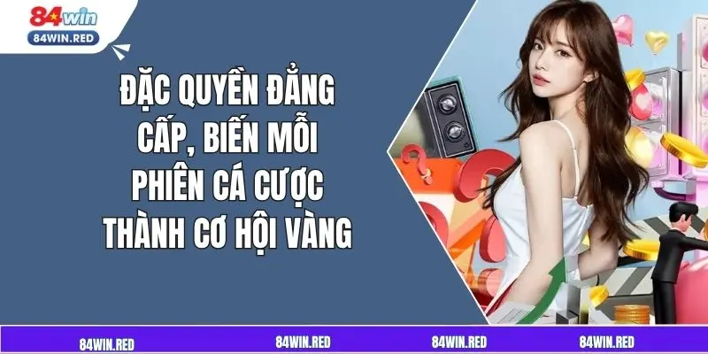 Đặc quyền đẳng cấp, biến mỗi phiên cá cược thành cơ hội vàng